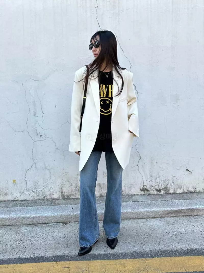 Fric - Korean Women Fashion - #restrostyle - Nuvana Tee - 4