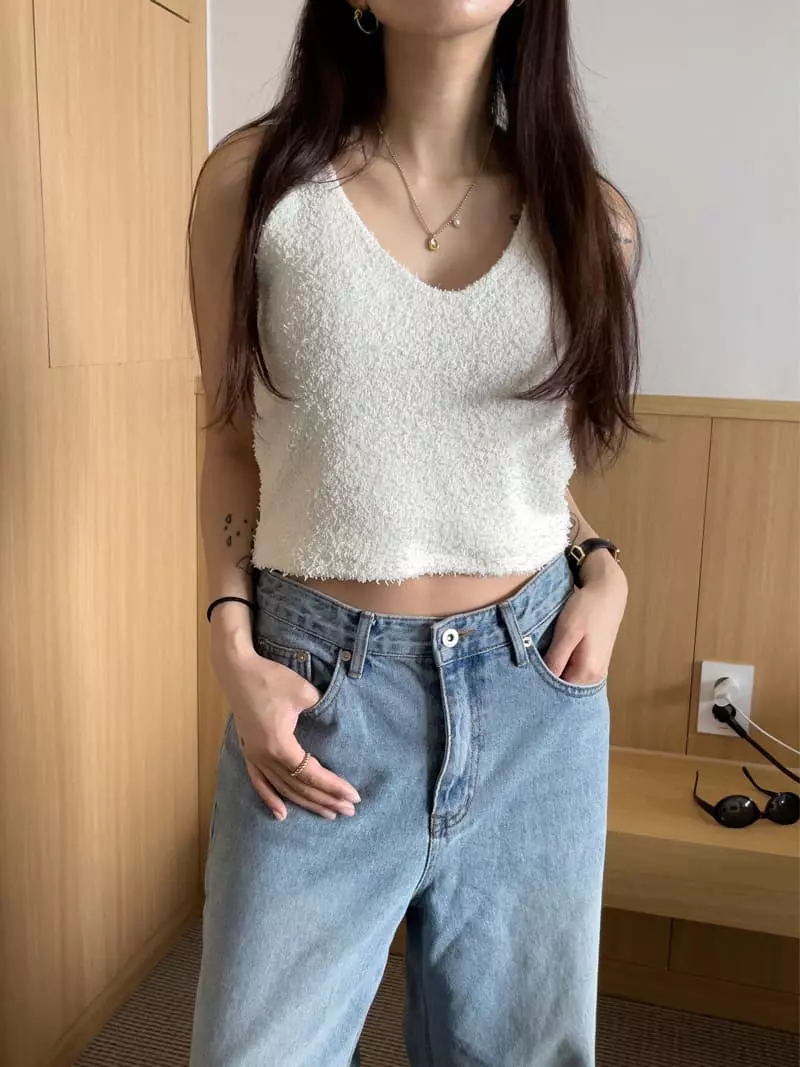 Fric - Korean Women Fashion - #vintageinspired - Mello Sleeveless - 9