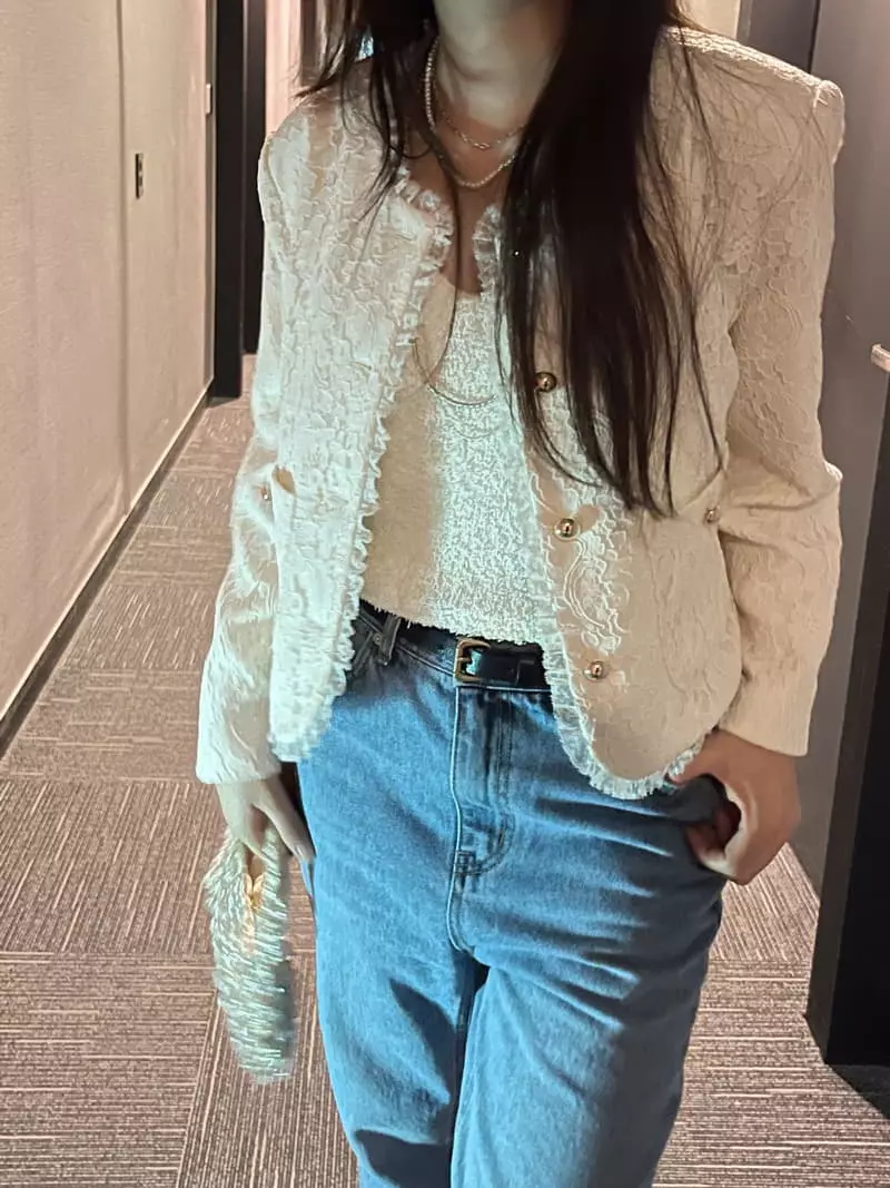 Fric - Korean Women Fashion - #vintagekidsstyle - Majel Jacket - 5