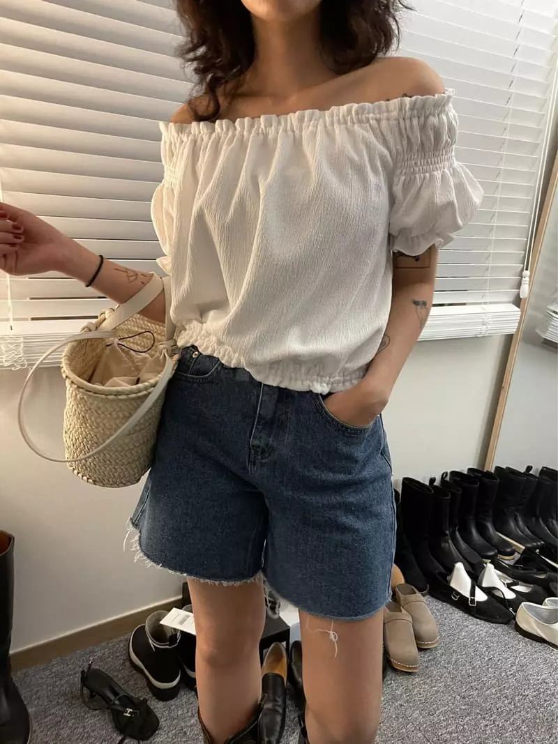 Fric - Korean Women Fashion - #womensfashion - Clay Blouse - 10