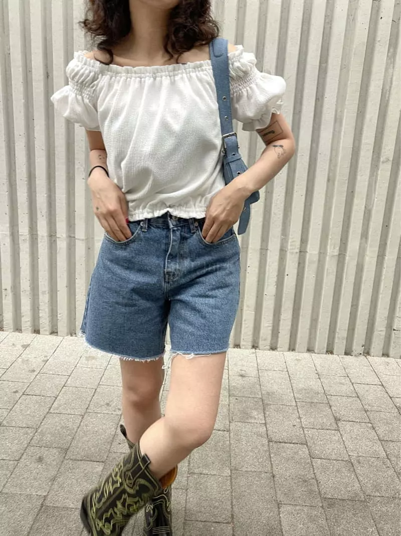 Fric - Korean Women Fashion - #womensfashion - Clay Blouse - 2