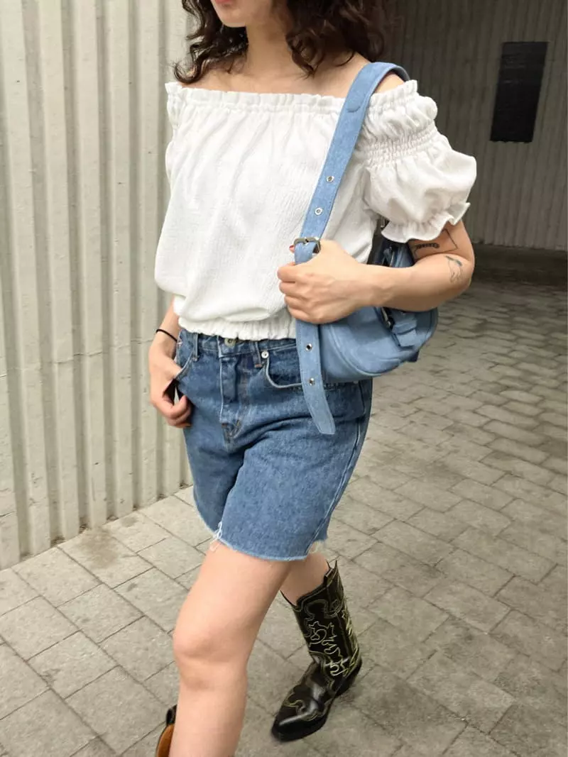 Fric - Korean Women Fashion - #momslook - Clay Blouse - 4