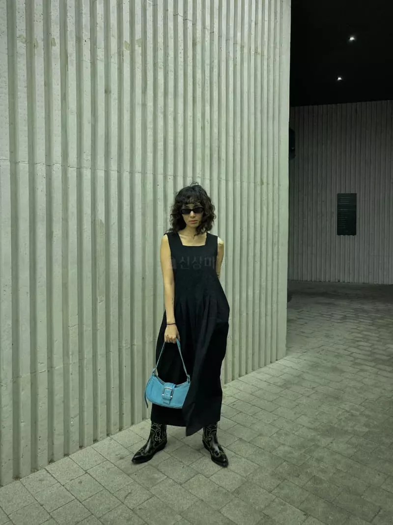 Fric - Korean Women Fashion - #momslook - Square One-piece - 4