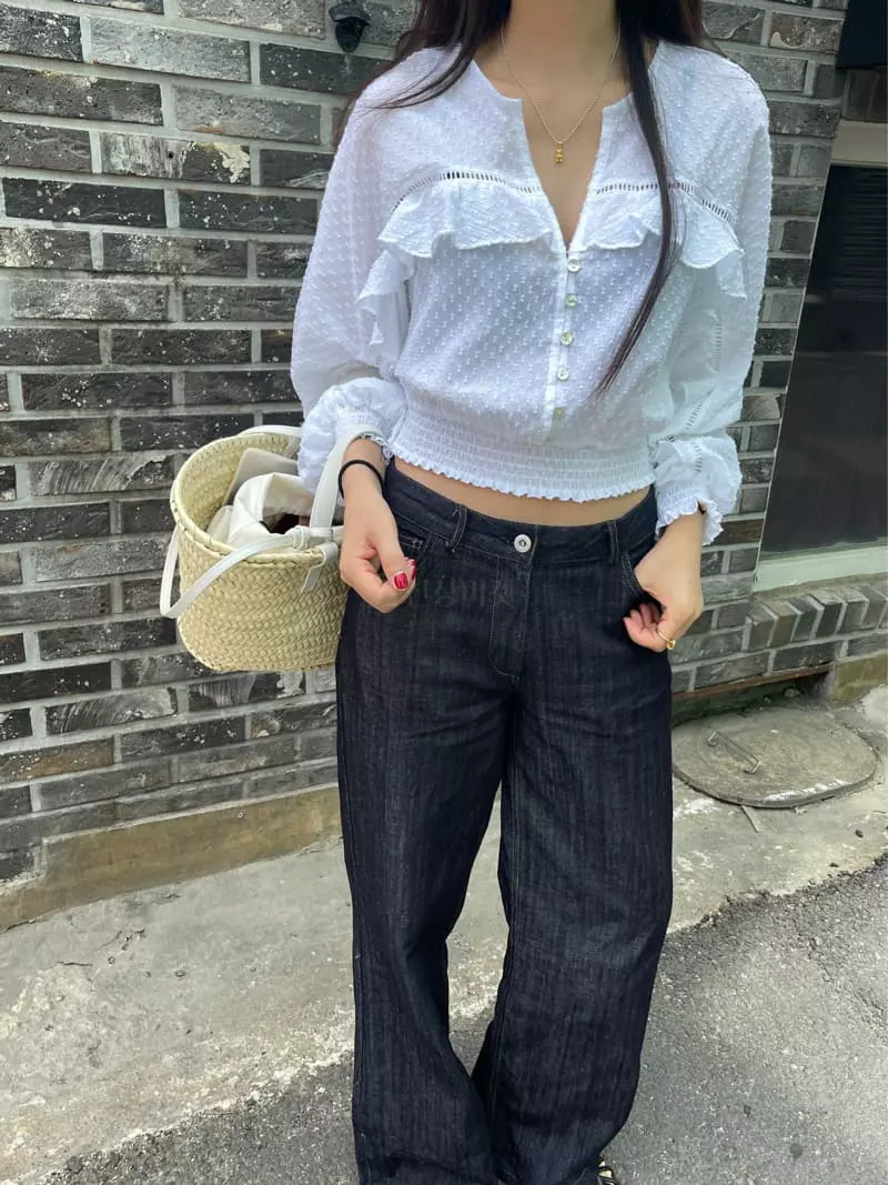 Fric - Korean Women Fashion - #womensfashion - Monaco Blouse - 3