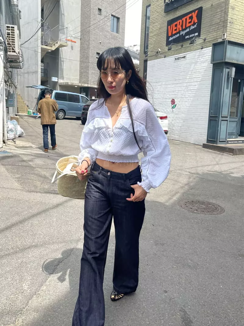 Fric - Korean Women Fashion - #womensfashion - Monaco Blouse - 5