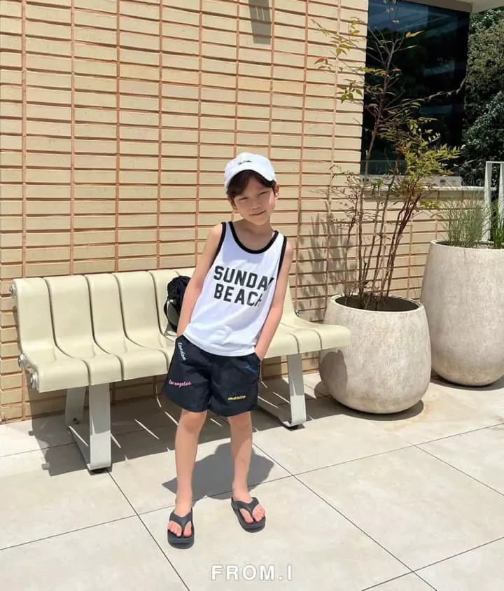 From I - Korean Children Fashion - #childrensboutique - Sunday Sleeveless - 3
