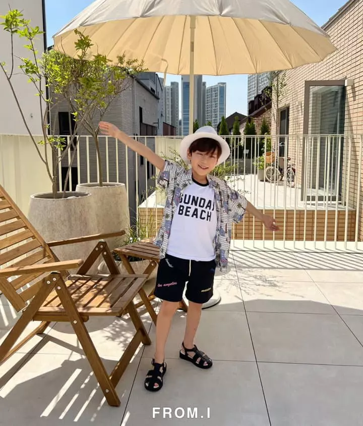 From I - Korean Children Fashion - #designkidswear - Embrodiery Swim Shorts - 3