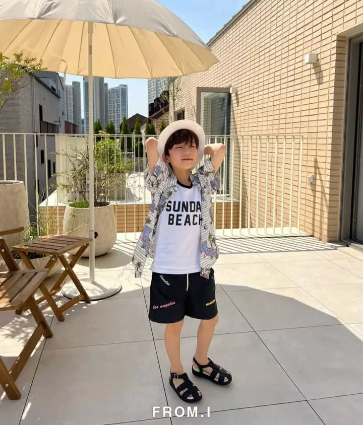 From I - Korean Children Fashion - #designkidswear - Embrodiery Swim Shorts - 4