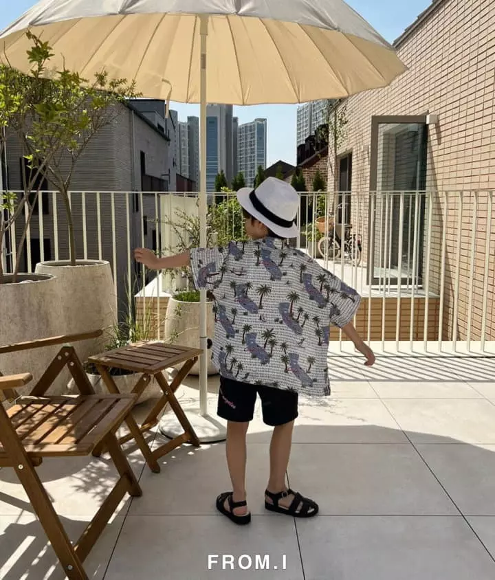 From I - Korean Children Fashion - #fashionkids - Embrodiery Swim Shorts - 5