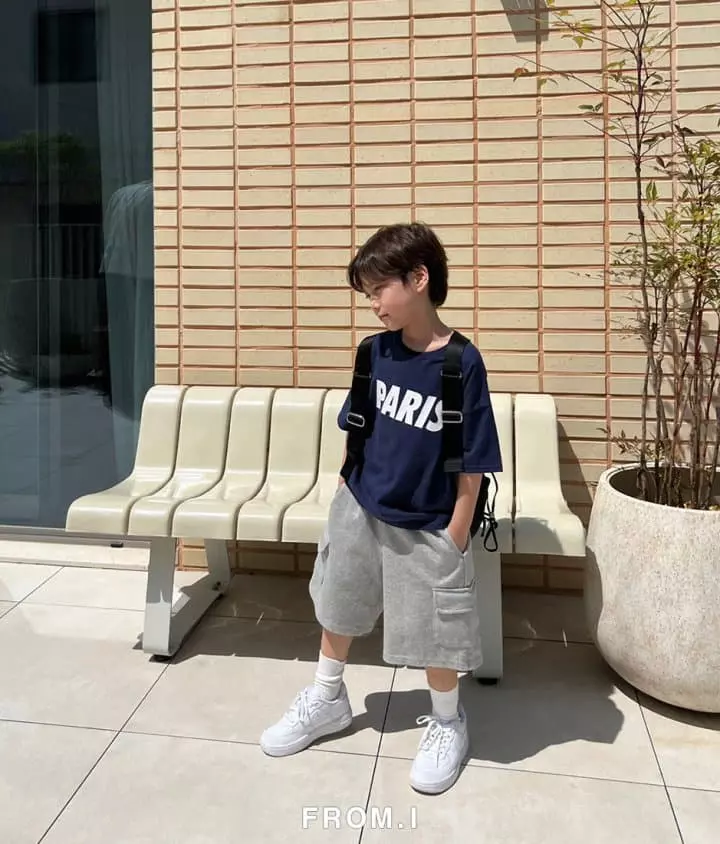 From I - Korean Children Fashion - #kidsshorts - Paris Tee - 9
