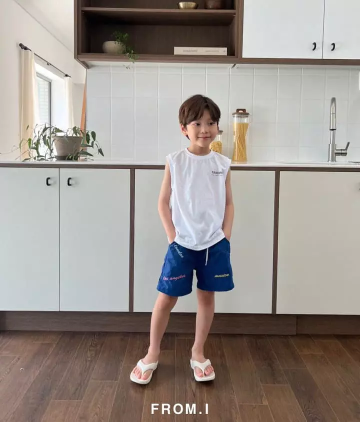 From I - Korean Children Fashion - #kidsstore - Embrodiery Swim Shorts - 7