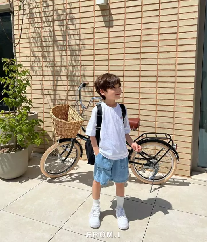 From I - Korean Children Fashion - #littlefashionista - Campus Tee