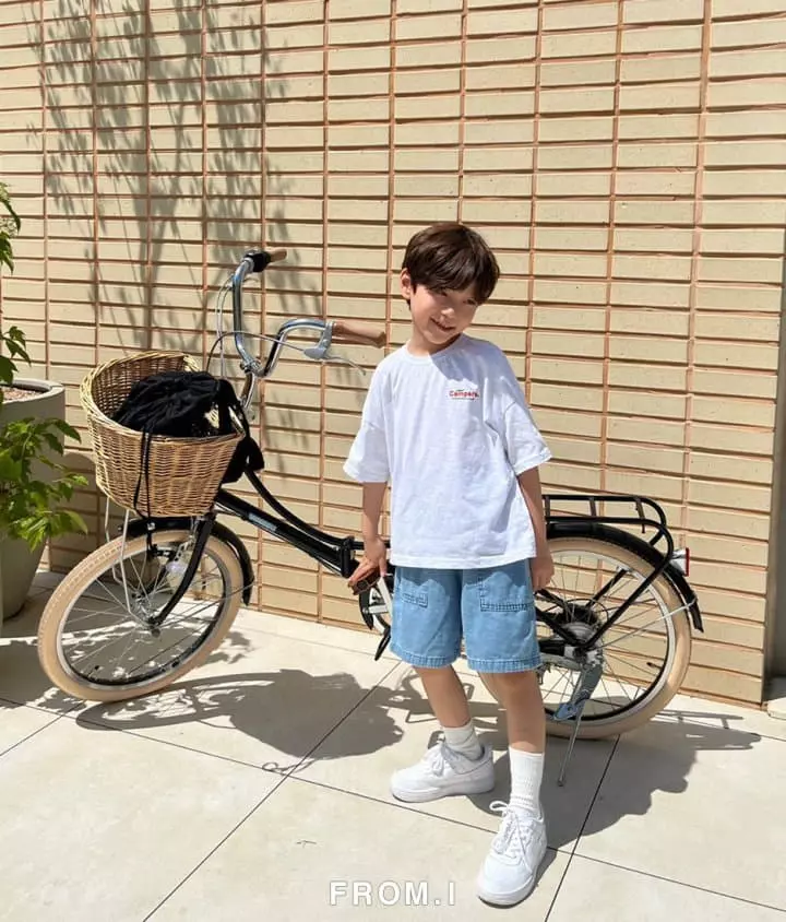 From I - Korean Children Fashion - #minifashionista - Campus Tee - 3