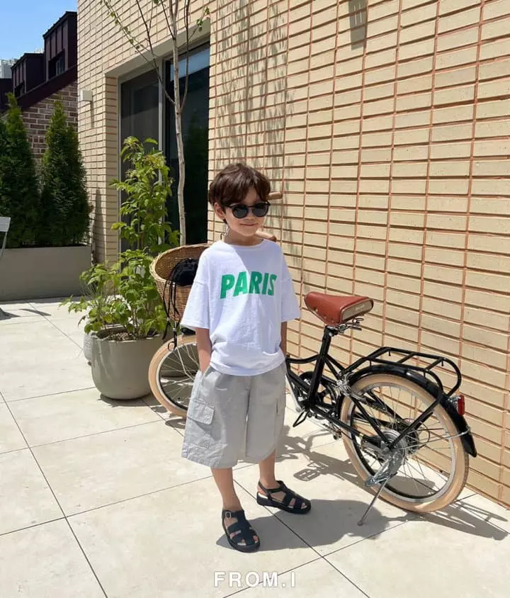 From I - Korean Children Fashion - #minifashionista - Paris Tee