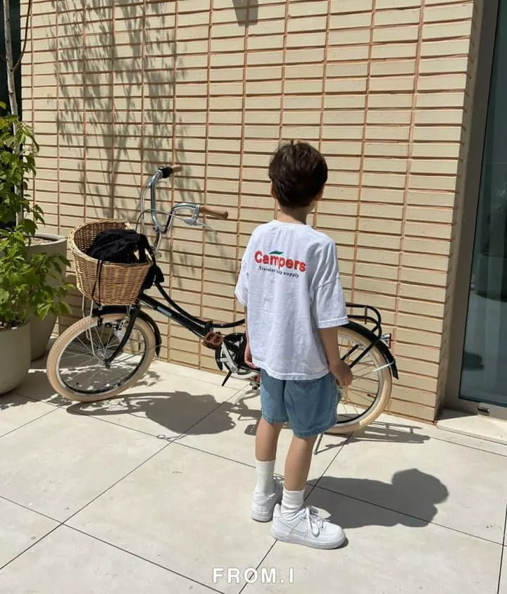 From I - Korean Children Fashion - #minifashionista - Campus Tee - 4
