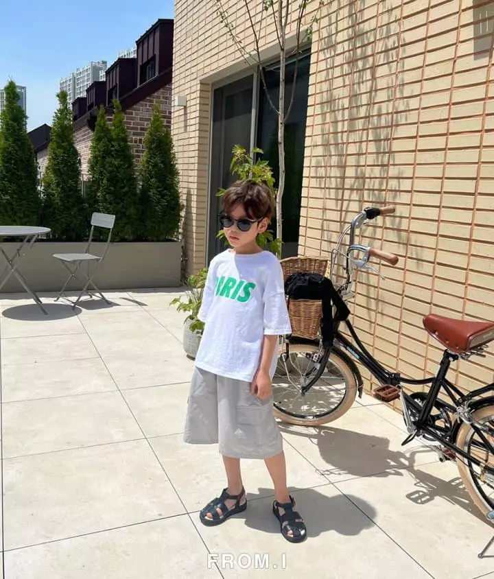 From I - Korean Children Fashion - #prettylittlegirls - Paris Tee - 2