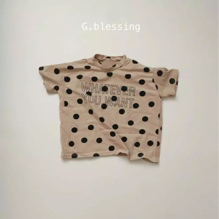 G Flower - Korean Children Fashion - #kidsstore - Want Dot Tee - 3