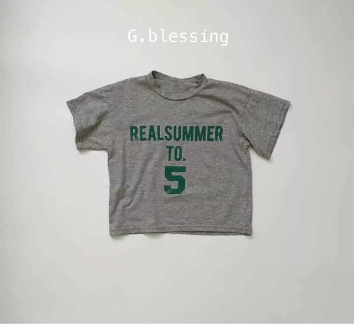 G Flower - Korean Children Fashion - #littlefashionista - Real Summer Tee - 3
