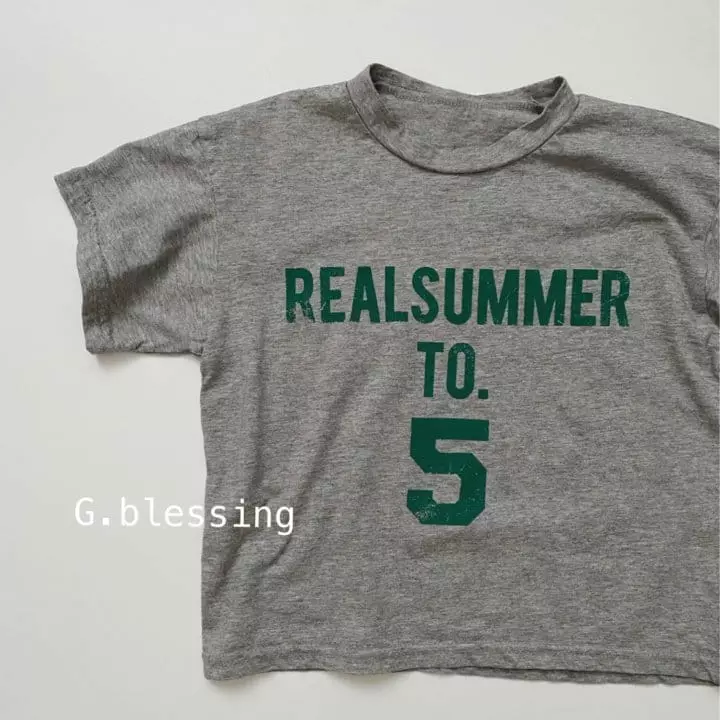 G Flower - Korean Children Fashion - #littlefashionista - Real Summer Tee - 4