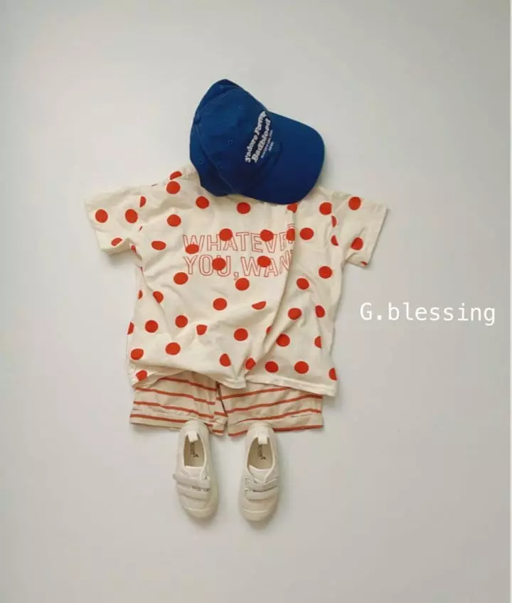 G Flower - Korean Children Fashion - #todddlerfashion - Want Dot Tee - 10