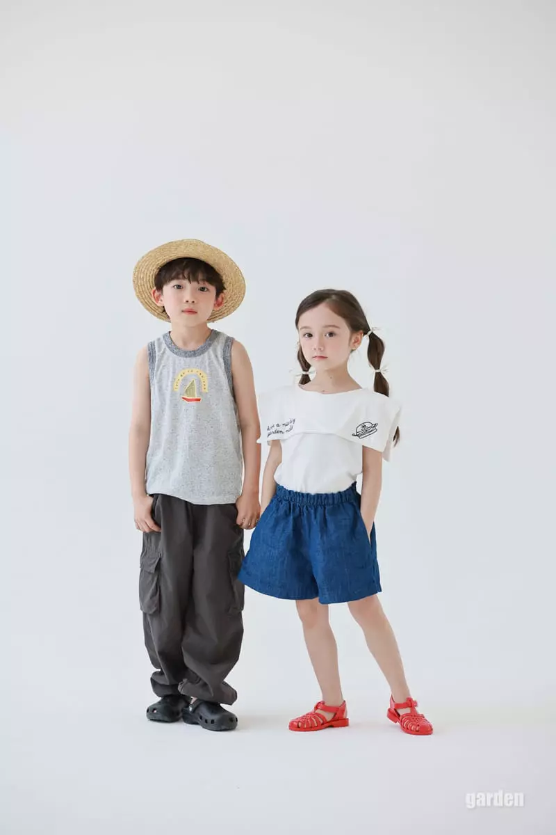 Garden - Korean Children Fashion - #Kfashion4kids - Sailor Sleeveless - 6