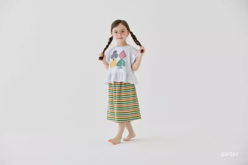 Garden - Korean Children Fashion - #childrensboutique - Rainbow Skirt - 9