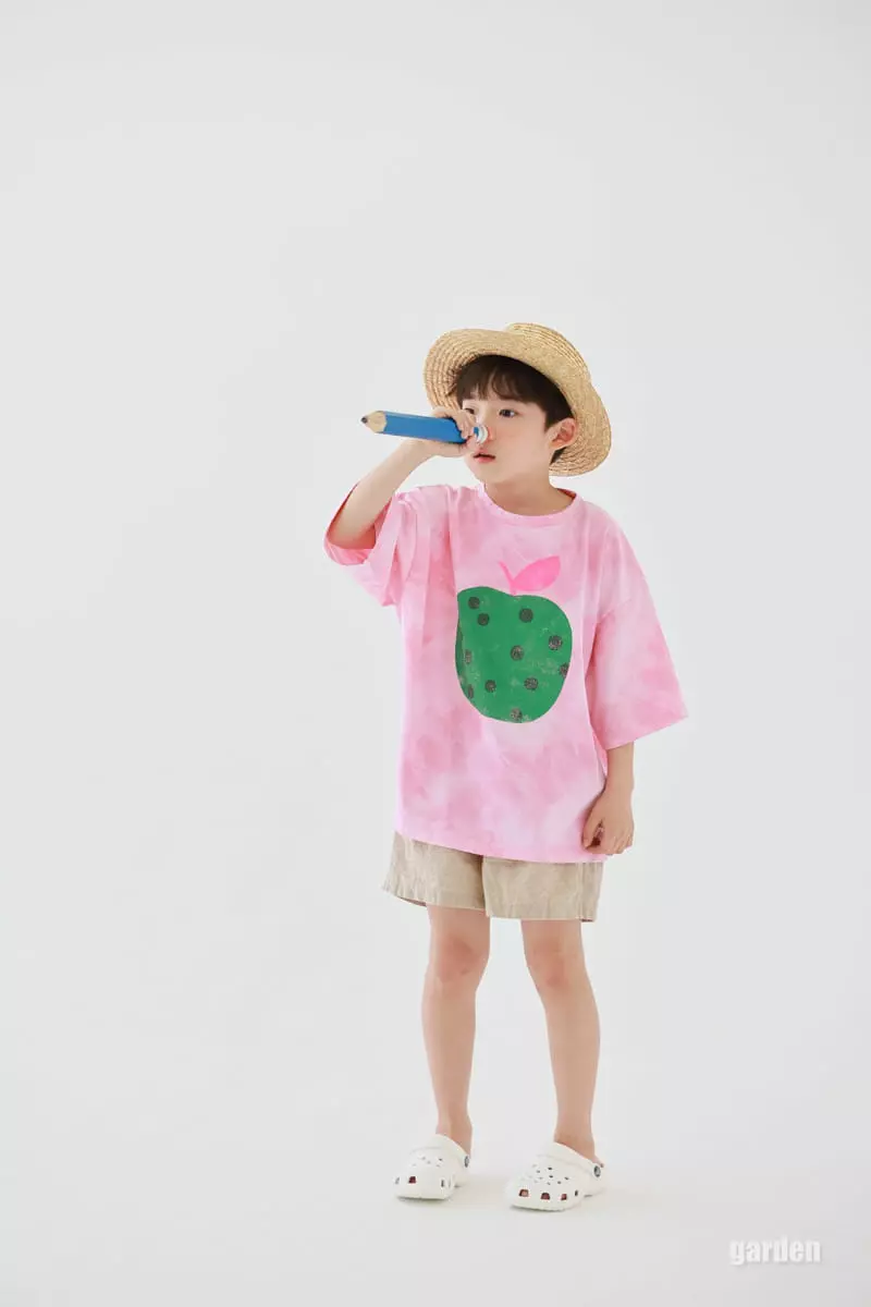 Garden - Korean Children Fashion - #designkidswear - Wate Apple Tee - 2