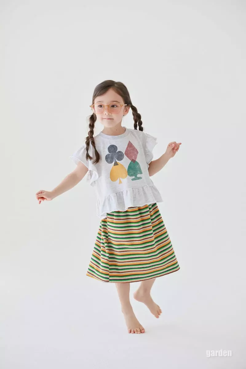 Garden - Korean Children Fashion - #kidsshorts - Point Whole Tee - 9