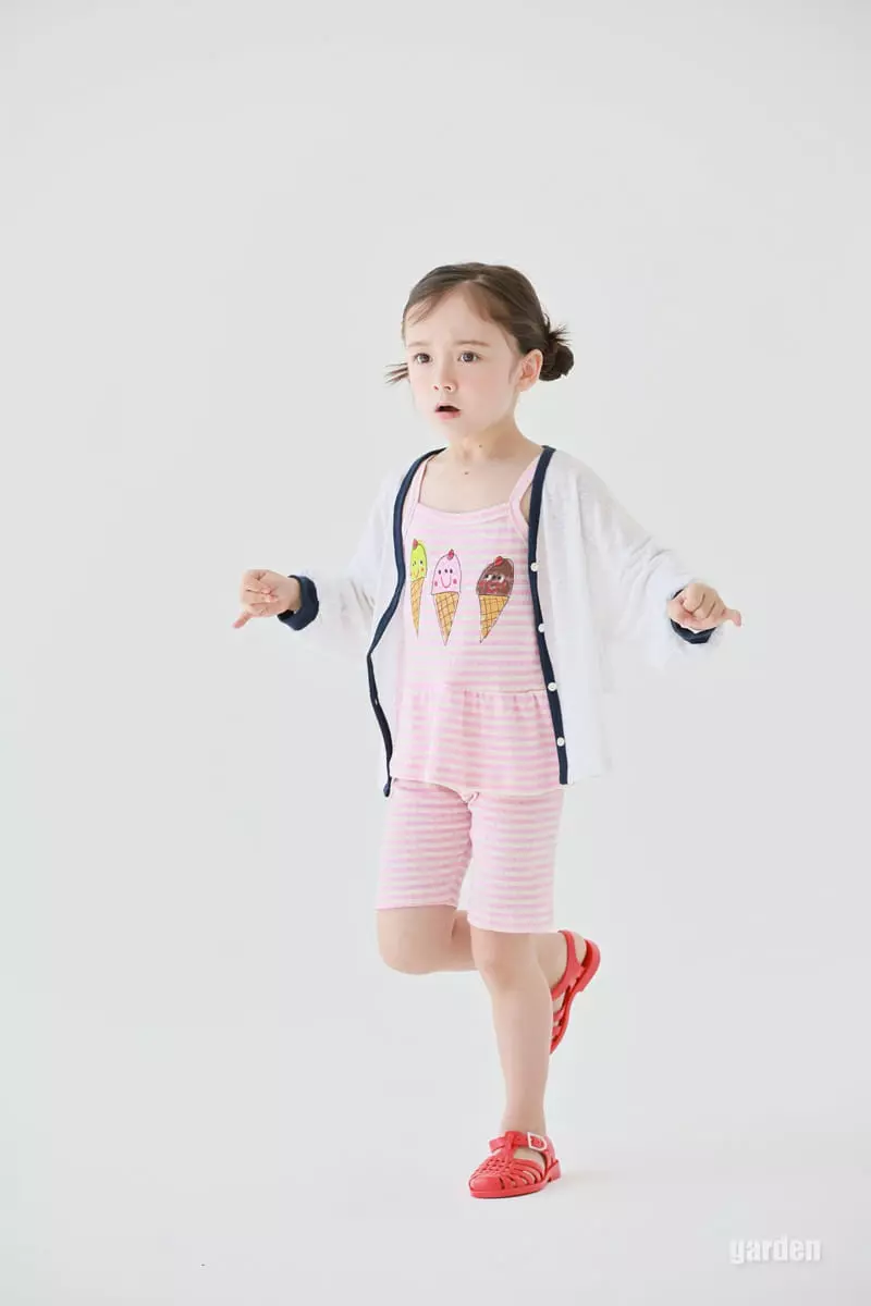 Garden - Korean Children Fashion - #kidzfashiontrend - Linen Cardigan