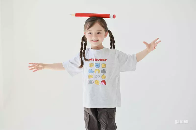 Garden - Korean Children Fashion - #magicofchildhood - Bread Tee - 5