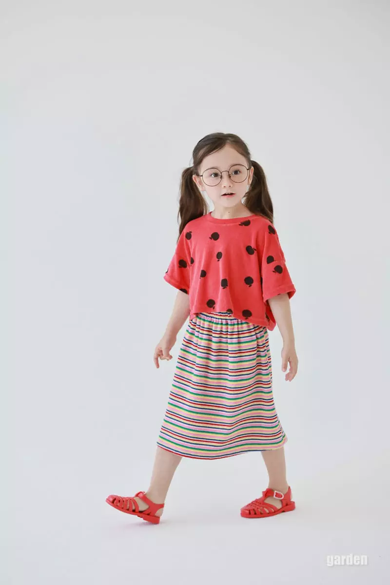 Garden - Korean Children Fashion - #minifashionista - Rainbow Skirt - 3