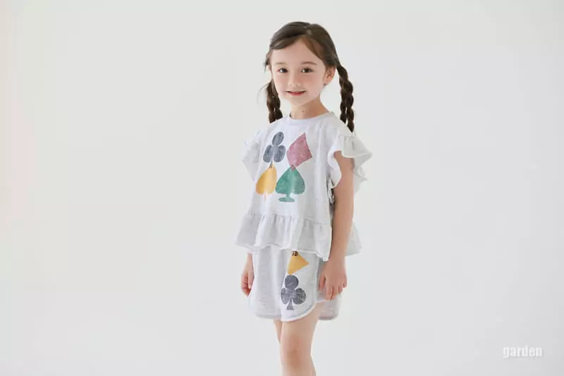 Garden - Korean Children Fashion - #prettylittlegirls - One Point Shorts