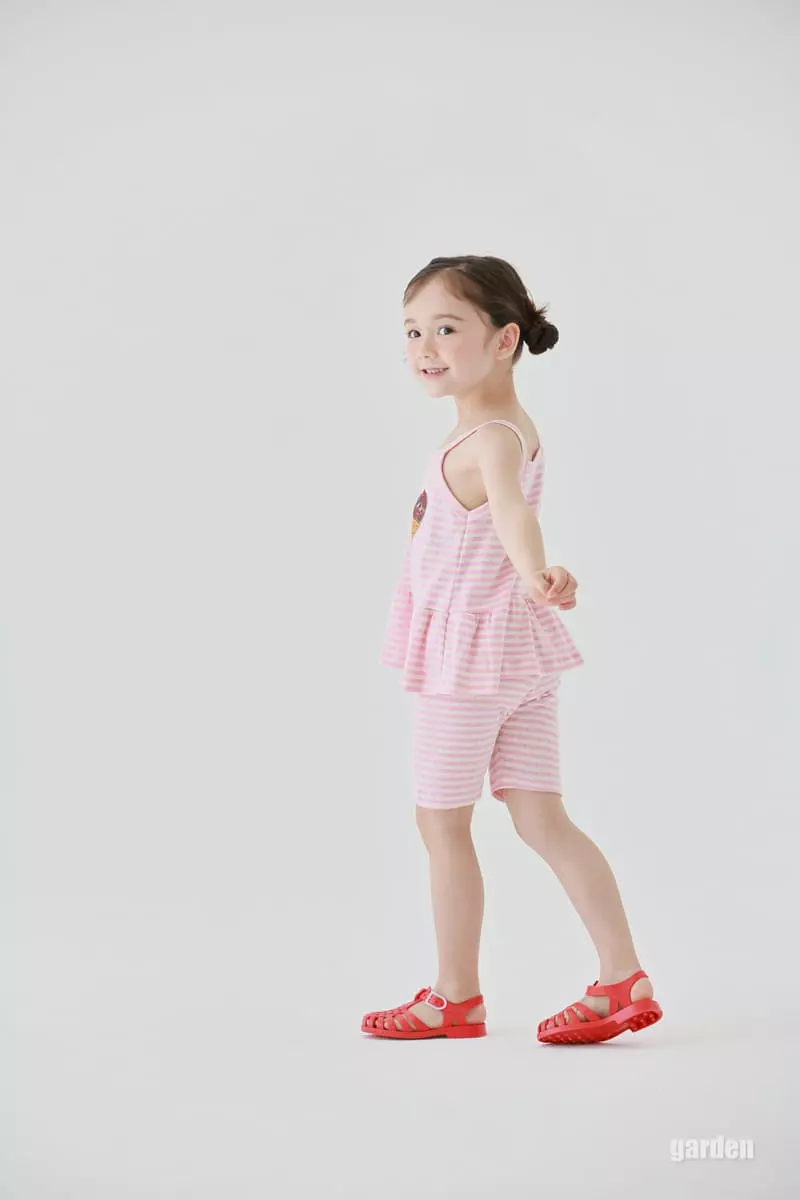Garden - Korean Children Fashion - #todddlerfashion - Ice Cream Sleeveless - 3