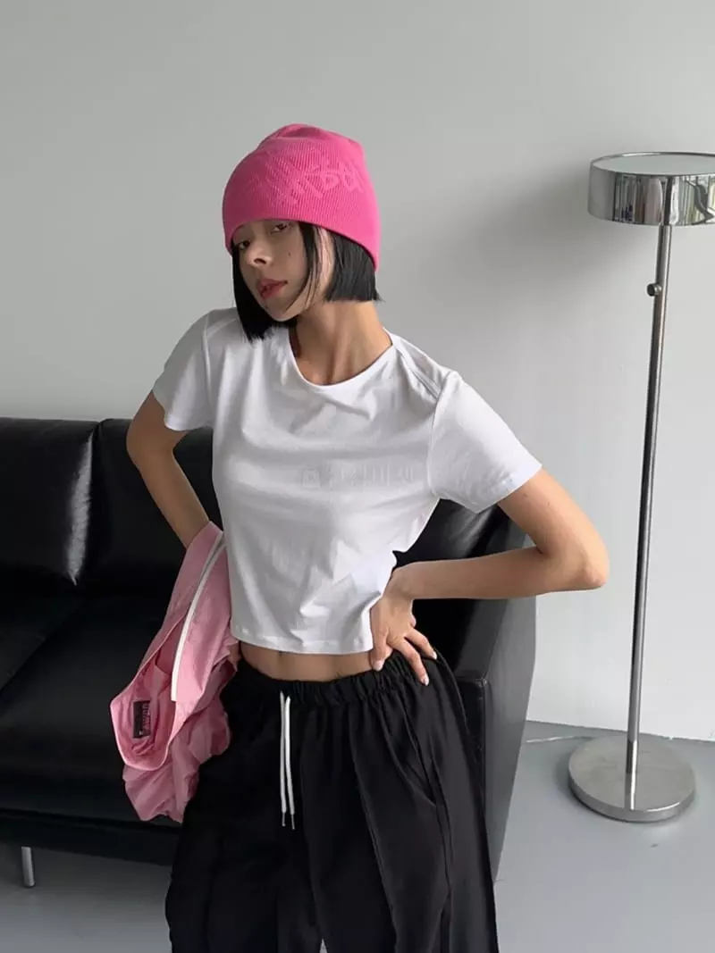 Gavara Market - Korean Women Fashion - #momslook - Cheese Tee