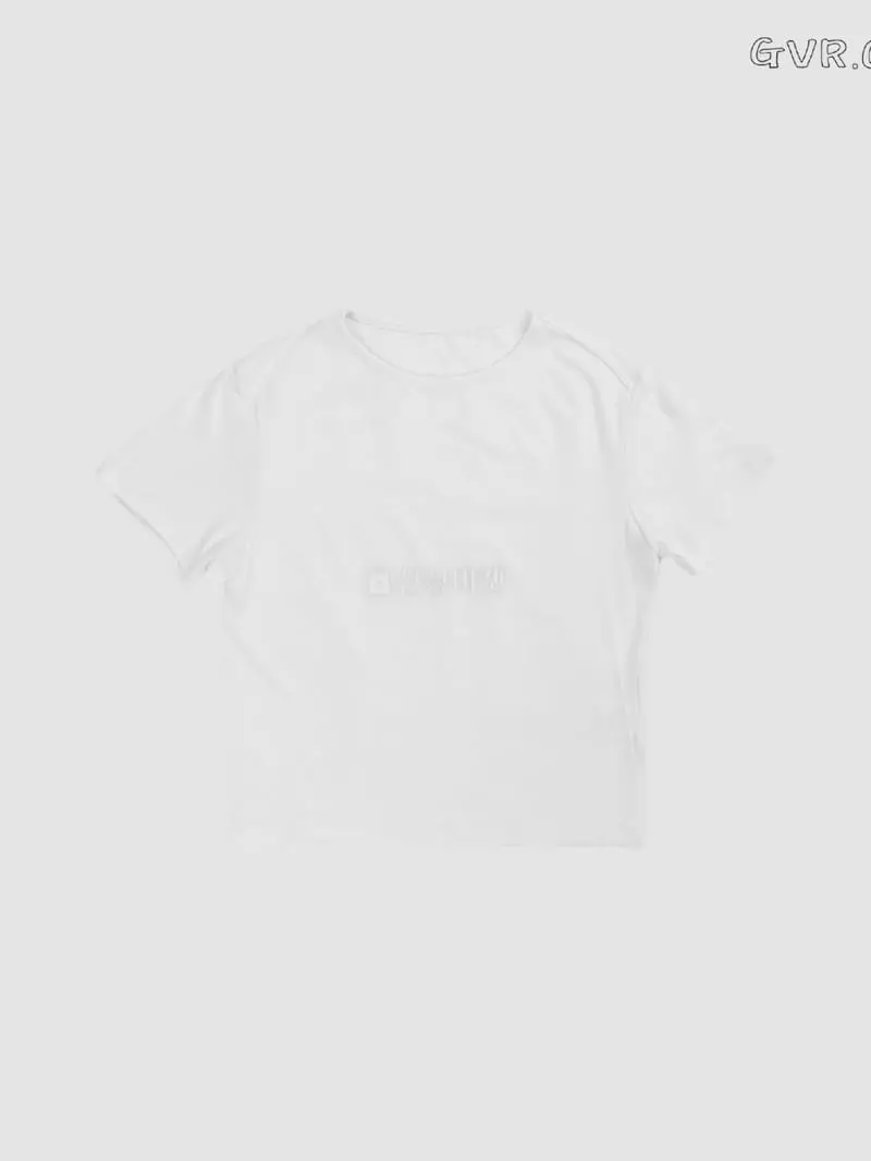 Gavara Market - Korean Women Fashion - #momslook - Cheese Tee - 11