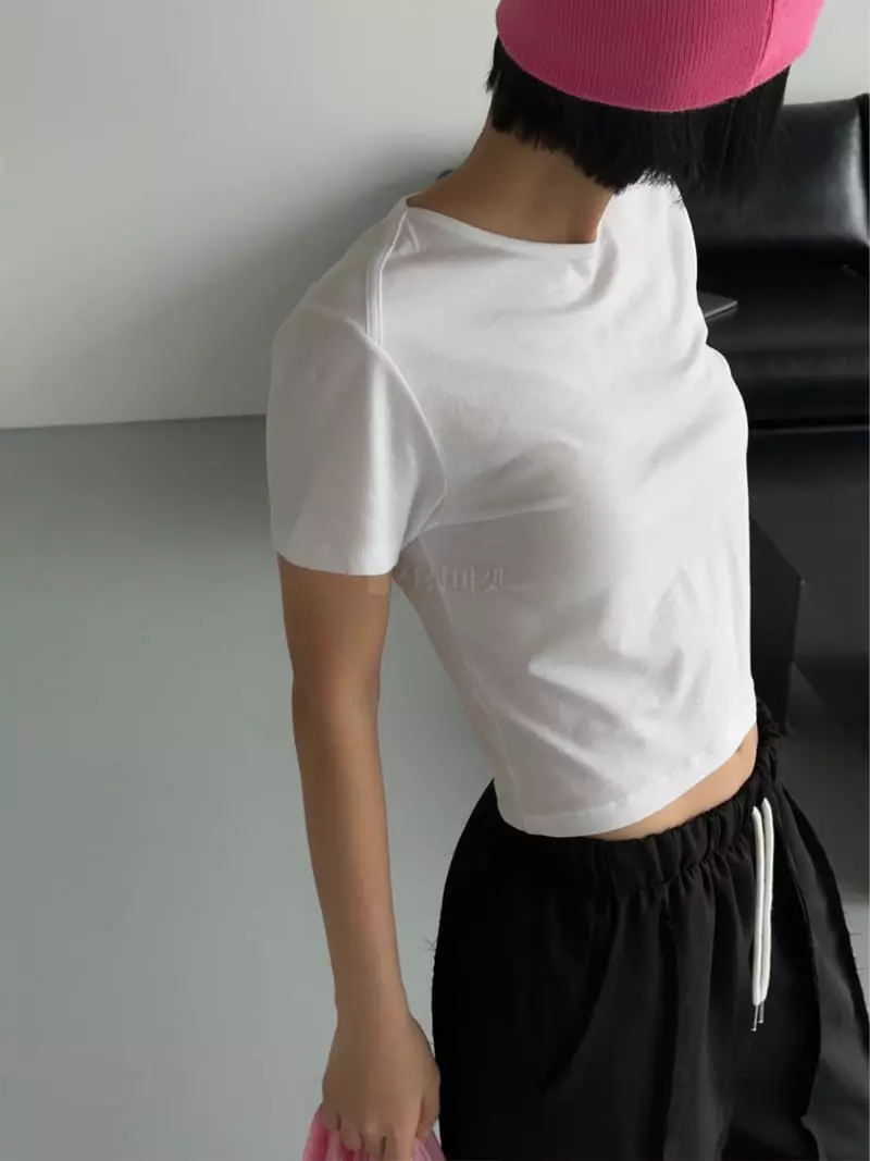 Gavara Market - Korean Women Fashion - #momslook - Cheese Tee - 3