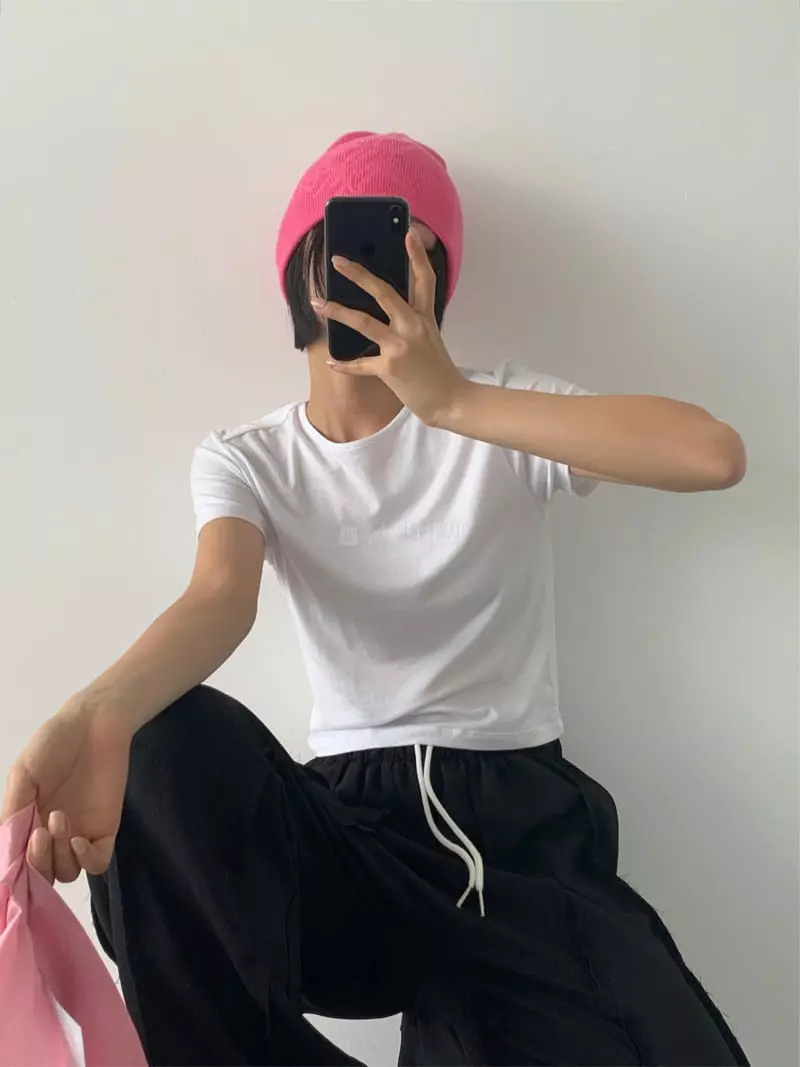 Gavara Market - Korean Women Fashion - #momslook - Cheese Tee - 5