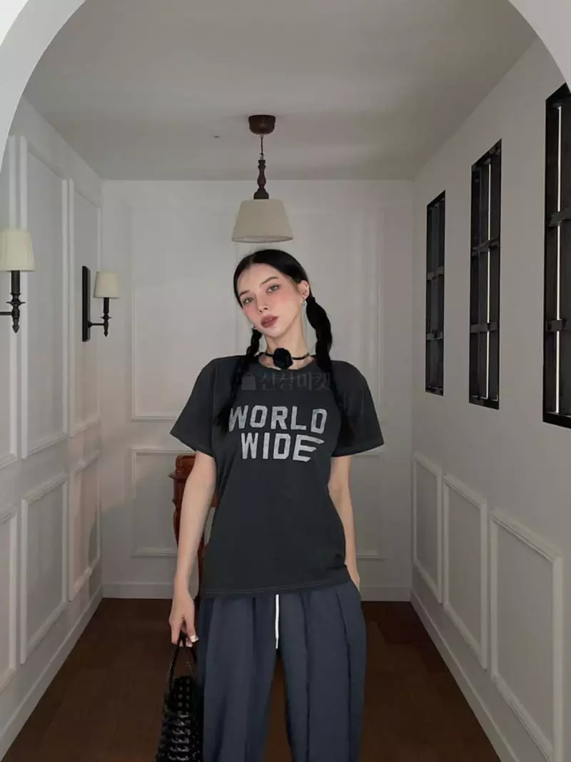 Gavara Market - Korean Women Fashion - #womensfashion - World Pigment Tee