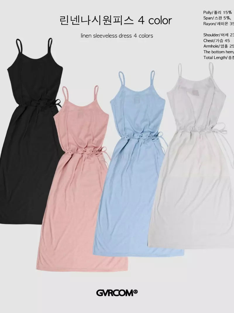 Gavara Market - Korean Women Fashion - #womensfashion - Linen One-piece - 7