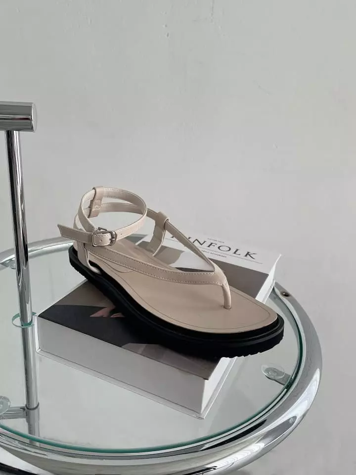 Golden Shoe - Korean Women Fashion - #momslook - L9112 Sandals - 4