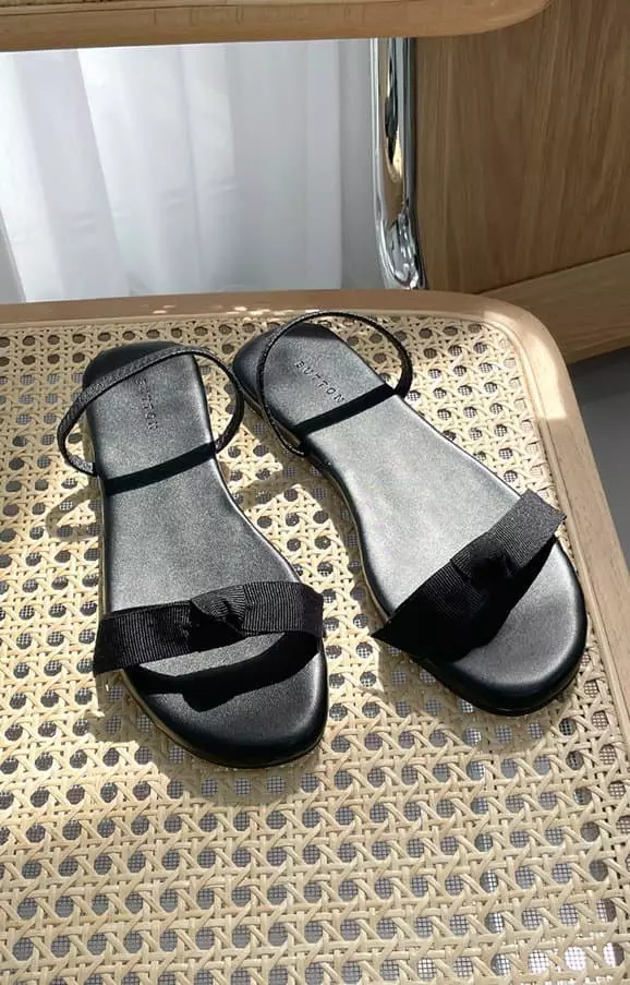 Golden Shoe - Korean Women Fashion - #momslook - bu1089 Sandals