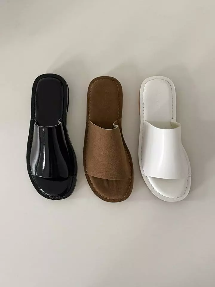Golden Shoe - Korean Women Fashion - #momslook - ra263 Slippers - 7