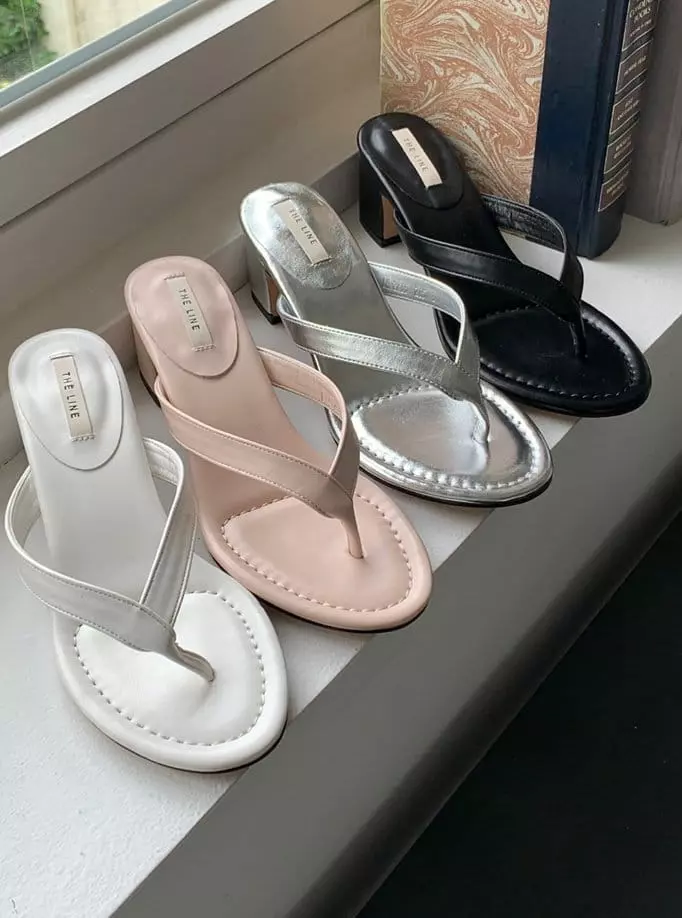 Golden Shoe - Korean Women Fashion - #momslook - th2735 Slippers - 4