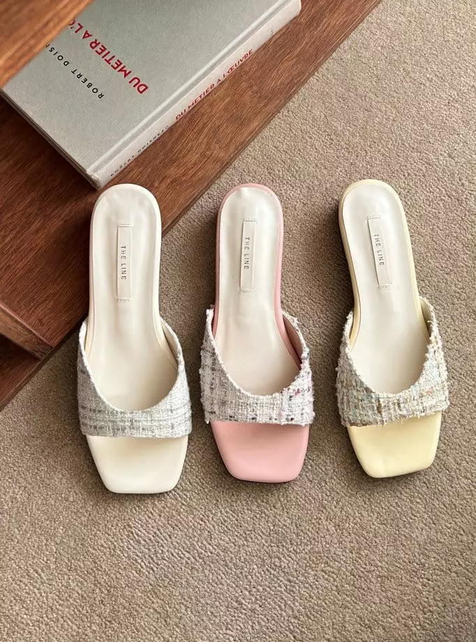 Golden Shoe - Korean Women Fashion - #momslook - th2736 Slippers
