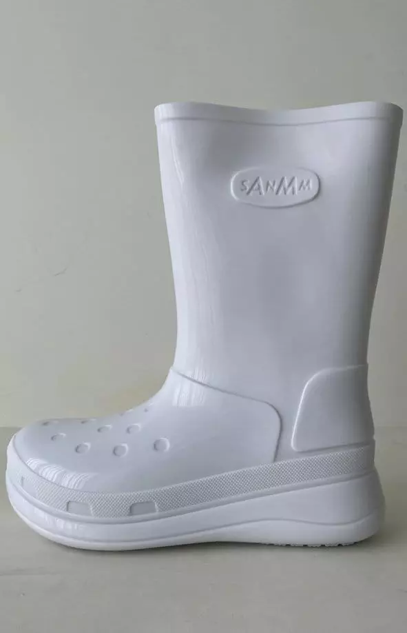 Golden Shoe - Korean Women Fashion - #momslook - rm0260 rain boots Boots