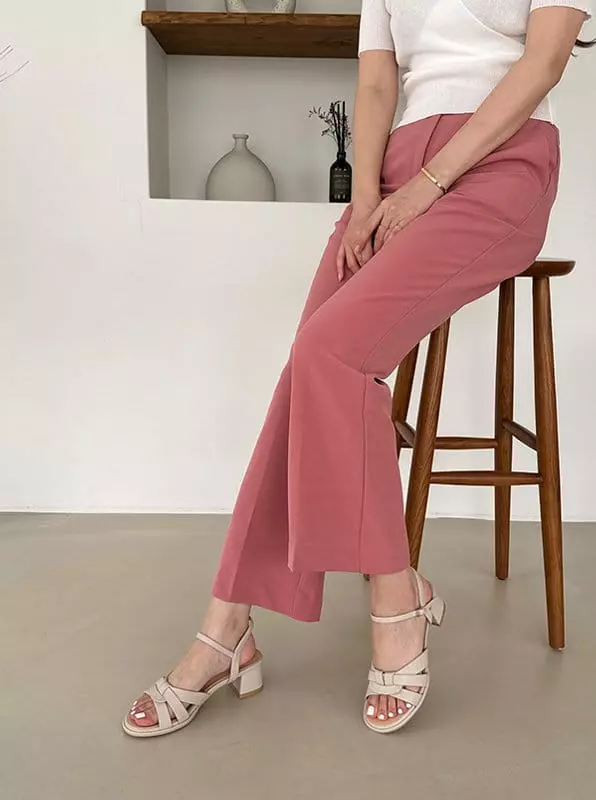 Golden Shoe - Korean Women Fashion - #momslook - min5801 Sandals