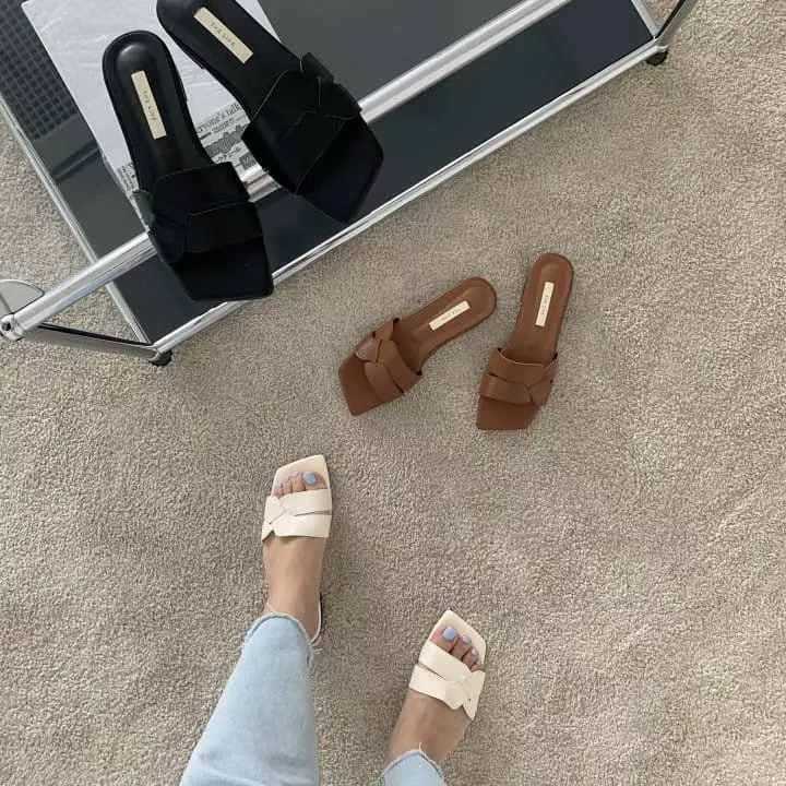 Golden Shoe - Korean Women Fashion - #womensfashion - th2345 Slippers - 4