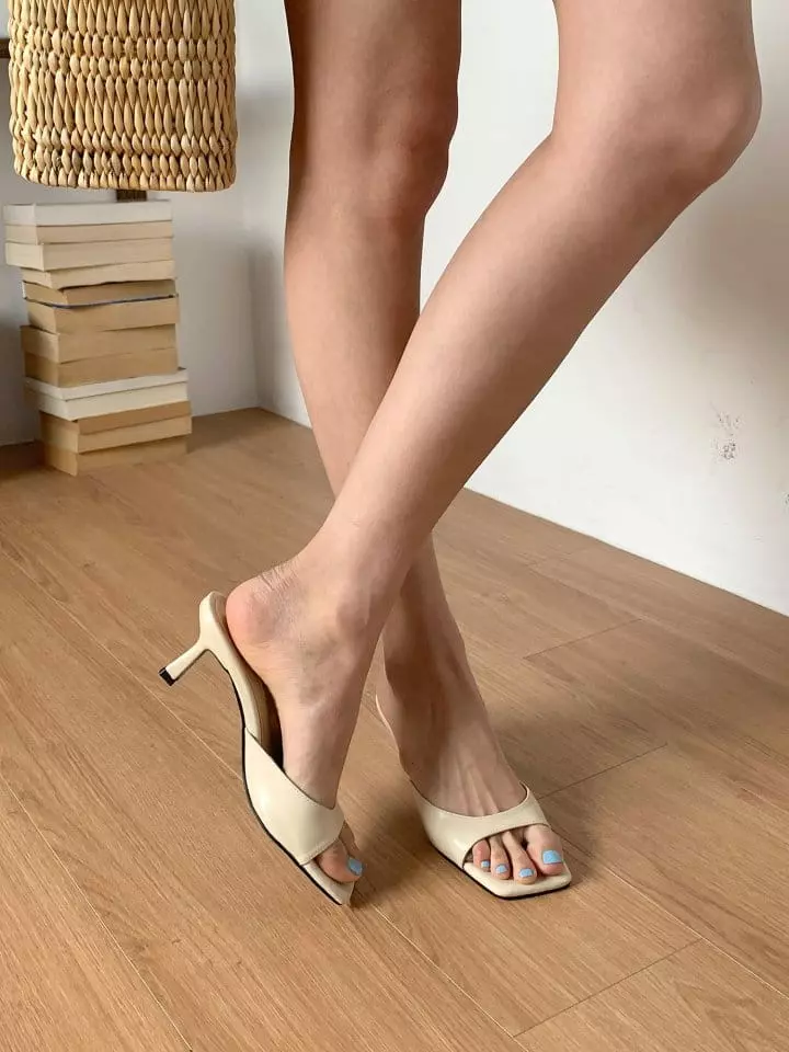 Golden Shoe - Korean Women Fashion - #momslook - th2520 Slippers - 3