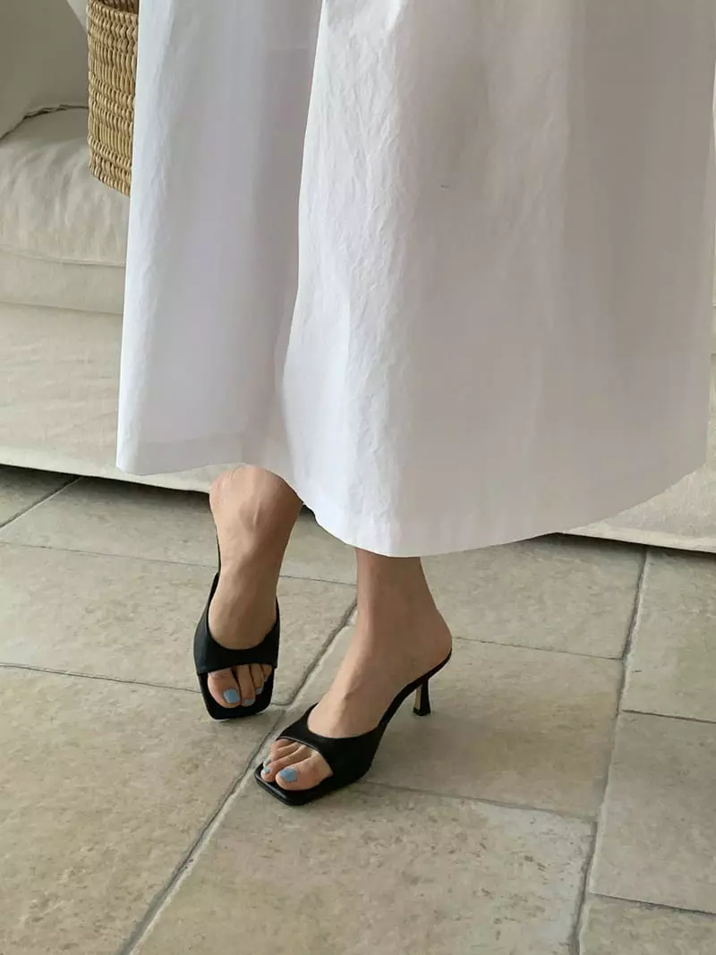 Golden Shoe - Korean Women Fashion - #momslook - th2520 Slippers - 5