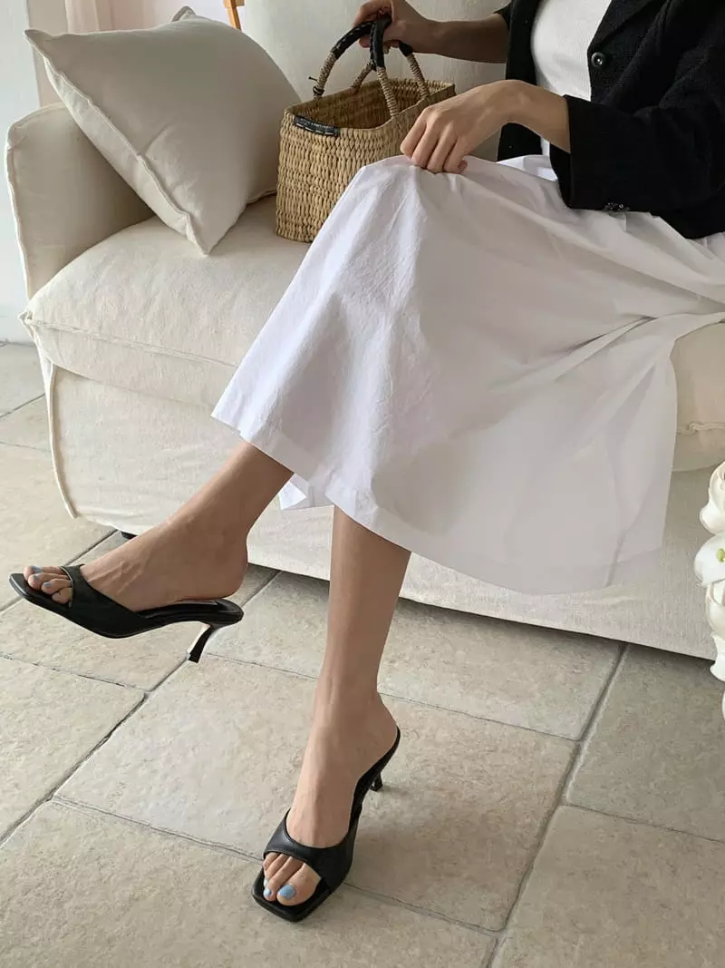 Golden Shoe - Korean Women Fashion - #momslook - th2520 Slippers - 7